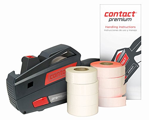 Contact Labeler Including Over 8,500 Labels, Grey (77.22KIT)