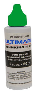 Ultimark Ink, 2 Oz. Bottle (Green)