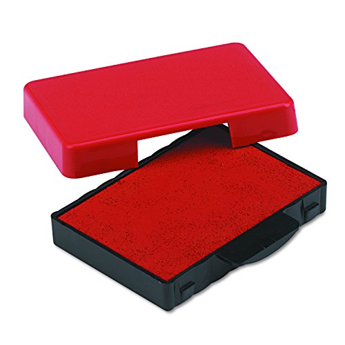 Identity Group P5430RD Trodat T5430 Stamp Replacement Ink Pad, 1 x 1 5/8, Red