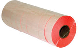 Contact Labels 66.22, 77.22, 88.22, Florescent Label Gun with Security Cut, 9 Rolls Totaling 9000 Labels (2216 Red)