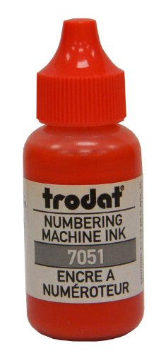 Trodat Numbering Machine Ink (Red)