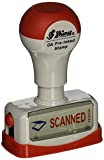 Shiny Title Stamp - "SCANNED", Two Color (TEN030)