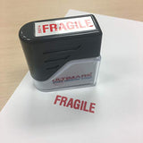 Trodat Office Stamp Business Stamp, Red (Ultimark Stock Office Stamp - Fragile)