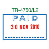 Trodat Selk-Inking Stamps L2 TR-4750 "PAID"