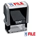 File Trodat Printy 4912 Self-Inking Two Color Stock Message Stamp