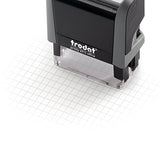 Received Trodat Printy 4912 Self-Inking Two Color Stock Message Stamp