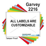 180,000 Garvey 2216 White General Purpose Labels to fit the G-Series 22-66, G-Series 22-77, G-Series 22-88 Price Guns. Full Case + includes 20 ink rollers.