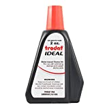 Trodat 53024 Ideal Premium Replacement Ink for Use with Most Self Inking and Rubber Stamp Pads, 2 oz, Red