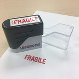 Trodat Office Stamp Business Stamp, Red (Ultimark Stock Office Stamp - Fragile)