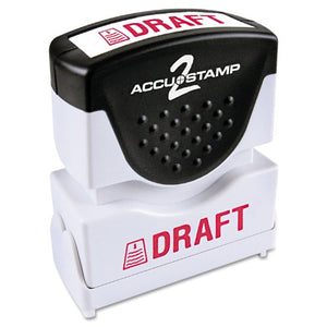DRAFT- Accustamp Self-Inking Stock Message Rubber Stamp