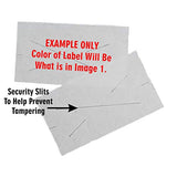 Contact Price Gun Replacement Labels - White Pricing Labels for Contact 5.22, 66.22, 77.22, 88.22 & 2216 Price Guns. 1-Sleeve Includes, 9-Rolls (9,000 Labels) and 1 Premium Ink Roller