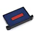 Stamps By SPC // Ideal/Trodat 4750 2-COLOR Replacement Pad // BLUE TEXT-RED DATE // Perfect For All Ideal/Trodat 4750 2-COLOR Self-Inking Stamps! - Extend Stamp Life Or Change Ink Color!