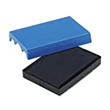 U. S. Stamp & Sign Trodat T4729 Dater Replacement Pad, 1 9/16 x 2, Blue