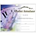 Award Certificates (10 Pack) - Perfect Attendance