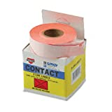 Garvey : Two-Line Pricemarker Labels, 5/8 x 13/16, Fluorescent Red, 1000/Roll, 3 Rls/Box -:- Sold as 2 Packs of - 3 - / - Total of 6 Each