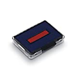 Trodat 6-50-2 Colour Pad Red Blue [Pack 2]