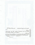 KG 4 Stock Certificate, Orange, Pack of 15
