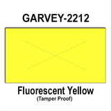 220,000 Garvey Compatible 2212 Fluorescent Chartreuse General Purpose Labels to fit the G-Series 22-6, G-Series 22-7, G-Series 22-8 Price Guns. Full Case + includes 20 ink rollers.