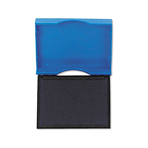 Identity Group P4750BL Trodat T4750 Stamp Replacement Pad, 1 x 1 5/8, Blue