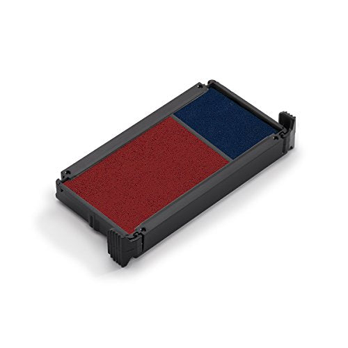 Trodat Replacement Ink Pad 649122 Red/Blue Ref 83541 [Pack 2]