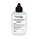 Trodat ML2OZ-BLK Maxlight Refill Ink 2oz Bottle Color Black