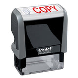 Copy Trodat Printy 4912 Self-Inking Two Color Stock Message Stamp