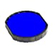 Cosco R 50 Round Stamp Replacement Pad, Blue Ink