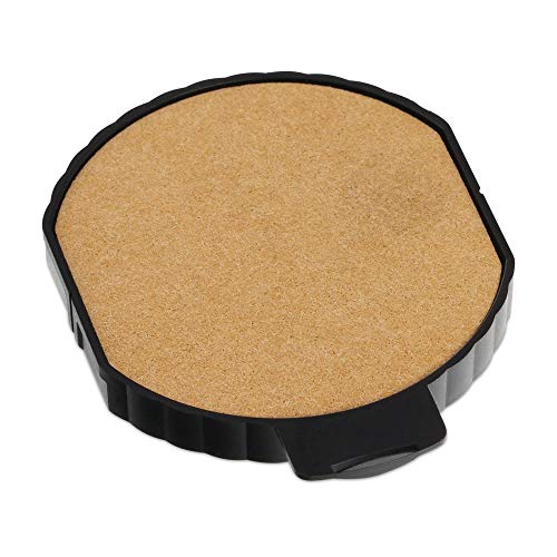 Trodat 6/15 Round Replacement Pad for the 5215 Stamp and 5415 Dater, Dry Pad, No Ink