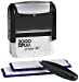 2000 PLUS Self-Inking Custom Stamp Kit, 2-1/4" x 78" Impression, Black Ink (026293)