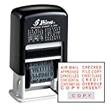 Shiny Self-Inking Rubber Stock Phrase Stamp - S-304 - RED Ink (42512-R)