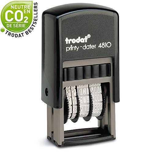 Trodat 4810 Self Inking Printy Dater Stamp – Zorro Sales