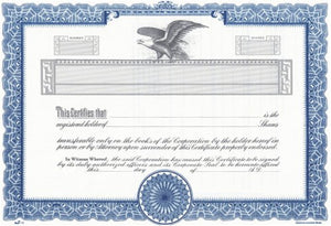 Duke 11 Stock Certificates (Pack of 25)