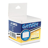 Garvey 090949 Two-Line Pricemarker Labels, 5/8 x 13/16, White, 1000/Roll, 3 Rolls/Box