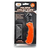 IIT 38071 Folding Utility Knife With Plastic Handle